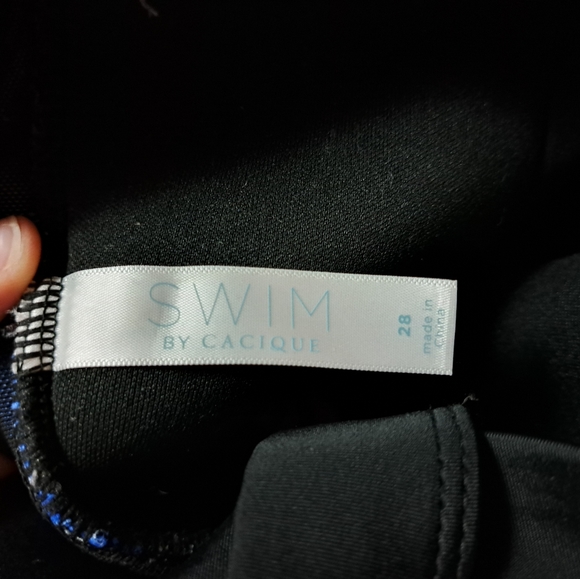 Cacique Swim Top size 28 - Picture 2 of 2